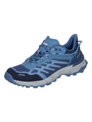 Buty trekkingowe damskie MEINDL Jamaica Lady GTX z membraną Gore-tex. Niebieskie trekkingi MEINDL, bez wzorów, z gore-texu, bez zapięcia, trekkingowe, gore-tex. Za 869.90 zł.