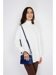 C& Jo Sweter w kolorze białym rozmiar: 34. Białe swetry C& Jo, bez wzorów, z kaszmiru, klasyczne, bez ramiączek. Za 152.99 zł.