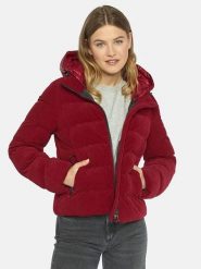 Fuchs Schmitt Kurtka pikowana w kolorze czerwonym rozmiar: 40. Czerwone kurtki Fuchs Schmitt, bez wzorów, bez kaptura. Za 347.99 zł.