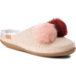 Kapcie TOMS - Ivy 10012486 Rose Cloud Multi. Czerwone kapcie TOMS, z materiału. Za 239.00 zł.