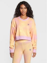 Adidas Bluza Allover Print HL6599 Kolorowy Loose Fit. Bluzy adidas, bez wzorów, z bawełny, bez kaptura. Za 169.99 zł.