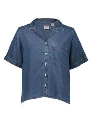 Levi's Koszula dżinsowa w kolorze błękitnym rozmiar: M. Niebieskie koszule Levi's, m, bez wzorów, bez kołnierzyka, bez ramiączek. Za 110.04 zł.