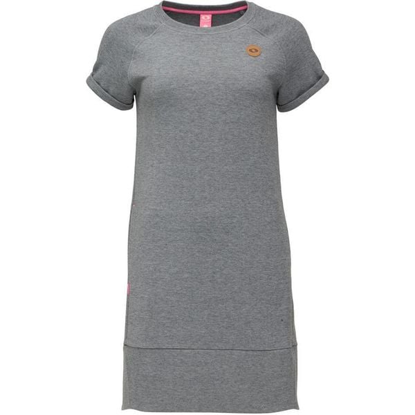 Sukienka damska LOAP Eczana, M – krótka, 60% bawełna/40% poliester. Niebieskie sukienki WOMEN'S HEALTH, m, bez wzorów, z bawełny, sportowe, bez kołnierzyka, bez ramiączek, mini, sportowe. Za 98.12 zł.