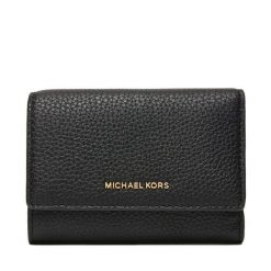 Portfel MICHAEL Michael Kors. Czarne portfele MICHAEL Michael Kors, bez wzorów. Za 479.99 zł.