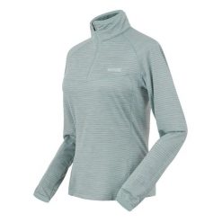 Yonder II Damski polar turystyczny z zamkiem błyskawicznym do połowy. Niebieskie bluzy z polaru Regatta, bez wzorów, z polaru. Za 165.70 zł.