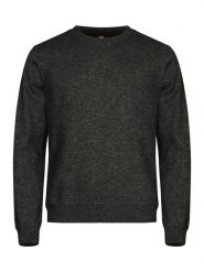Clique Basic Roundneck bluza unisex anthracite melange. Szare bluzy CLIQUE, xs, bez wzorów, z bawełny, bez ramiączek, bez kaptura. Za 149.58 zł.