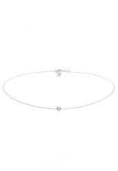 Elli Damski choker kulka Geo Look Trend ze srebra próby 925 Sterling Silver Naszyjniki 1 ct. Szare naszyjniki Elli, z materiału, srebrne. Za 248.99 zł.