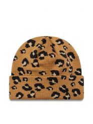 New Era Czapka Wmns Wide Leo Beani 60565280 Beżowy. Brązowe czapki zimowe New Era, bez wzorów, z materiału. Za 99.99 zł.