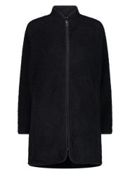 CMP Płaszcz polarowy w kolorze czarnym rozmiar: 40. Czarne płaszcze CMP, s, bez wzorów, z materiału, sportowe, bez kaptura. Za 179.22 zł.