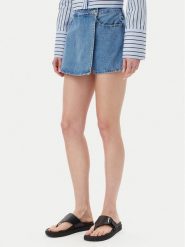 Levi's® Spódnico-szorty A3534-0000 Niebieski Regular Fit. Niebieskie szorty bez wzorów, z bawełny. Za 229.99 zł.