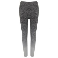 Legginsy Bezszwowe Damskie Fade. Szare legginsy TOMBO, bez wzorów, sportowe. Za 114.99 zł.