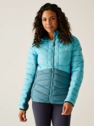 Regatta Kurtka pikowana "Dalent" w kolorze turkusowym rozmiar: 40. Niebieskie kurtki Regatta, bez wzorów, bez kaptura. Za 217.99 zł.