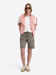 Timezone Bojówki "Marla" w kolorze khaki rozmiar: W29. Brązowe szorty Timezone, bez wzorów, z tkaniny. Za 148.96 zł.