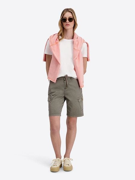Timezone Bojówki "Marla" w kolorze khaki rozmiar: W31. Brązowe szorty Timezone, bez wzorów, z tkaniny. Za 135.49 zł.