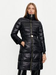 Gaudi Kurtka zimowa 421BD35006 Czarny Slim Fit. Czarne kurtki Gaudi, na zimę, bez wzorów, z syntetyku, bez kaptura. Za 659.99 zł.