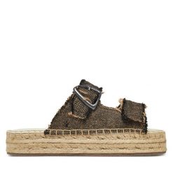 Klapki EMU Australia. Czarne klapki Emu Australia, bez wzorów, bez obcasa, bez zapięcia. Za 210.99 zł.