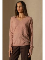 Perfect Cashmere Kaszmirowy sweter "Madison" w kolorze jasnoróżowym rozmiar: L. Różowe swetry Perfect Cashmere, l, bez wzorów, z kaszmiru, bez ramiączek. Za 413.99 zł.