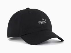 Czapka Z Daszkiem ESS Elevated. Czarne czapki z daszkiem Puma, bez wzorów, z bawełny. Za 66.99 zł.
