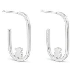 Kolczyki TOUS. Szare kolczyki tous, srebrne. Za 399.99 zł.