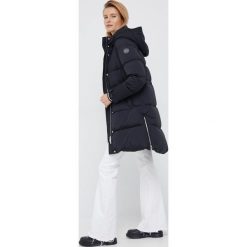 Woolrich kurtka puchowa damska kolor czarny zimowa. Czarne kurtki Woolrich, na zimę, m, bez wzorów, z materiału, bez kaptura. Za 3,669.90 zł.