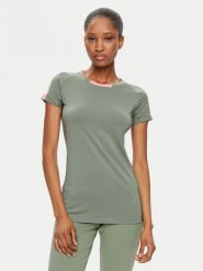 CMP Koszulka techniczna 32C6236 Zielony Slim Fit. Zielone t-shirty sportowe CMP, bez wzorów, z syntetyku, bez ramiączek, trekkingowe. Za 79.99 zł.