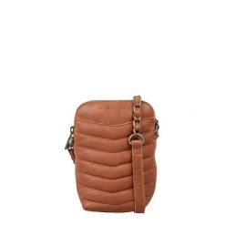 Cowboysbag Etui na telefon Cowboysbag brązowy/koniakowy - skóra Kopertówki 1 ct Damski. Brązowe kopertówki Cowboysbag, bez wzorów, z materiału, eleganckie, na ramię, bez dodatków. Za 383.99 zł.