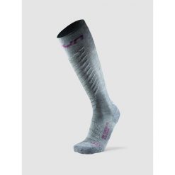 Ski Comfort One Socks. Fioletowe skarpetki sportowe Uyn, bez wzorów, narciarskie. Za 149.99 zł.