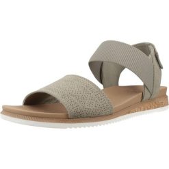 Sandały SKECHERS DESERT KISS LOW TOP LOOK Zielony. Zielone sandały Skechers, bez wzorów, z materiału, bez obcasa, bez zapięcia. Za 290.00 zł.