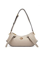 Guess Torebka Allegra HWBG22 37180 Beżowy. Brązowe torebki klasyczne Guess, z aplikacjami, ze skóry, bez dodatków. Za 544.99 zł.