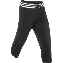 Spodnie sportowe 3/4 bonprix czarny. Spodnie dresowe marki bonprix. Za 49.99 zł.