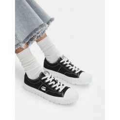 Trampki G-Star. Czarne trampki G-Star, bez wzorów, retro, bez zapięcia. Za 179.99 zł.