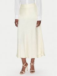 Fransa Spódnica maxi 20615436 Écru Regular Fit. Spódnice Fransa, m, bez wzorów, z syntetyku, maxi. Za 189.99 zł.