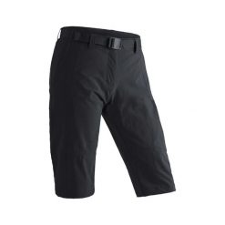 Shorty damski Maier Sports Cycle Panty. Czarne bokserki damskie Maier Sports, bez wzorów, z materiału. Za 233.00 zł.