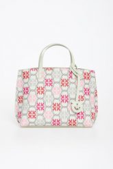 Torebka damska skórzana Carrie Shopper Classic PINKO. Shopper bag Pinko, bez wzorów, bez dodatków. W wyprzedaży za 846.30 zł.