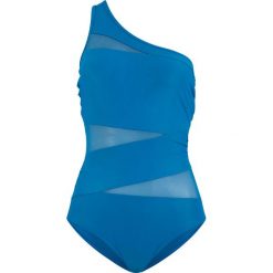 Kostium kąpielowy wyszczuplający Level 2 bonprix niebieskozielony. Bielizna modelująca marki bonprix. Za 129.99 zł.