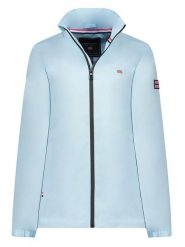 Geographical Norway Kurtka przejściowa "Birmo" w kolorze błękitnym rozmiar: L. Niebieskie kurtki Geographical Norway, l, bez wzorów, bez kaptura. Za 162.49 zł.