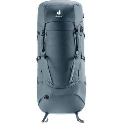 Plecak trekkingowy Deuter Aircontact Core 60+10 - atlantic/ink. Niebieskie plecaki Deuter, bez wzorów, bez dodatków. Za 1,236.99 zł.
