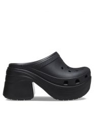 Crocs Klapki Siren Clog 208547 Czarny. Czarne klapki Crocs, bez wzorów, z tworzywa sztucznego, bez obcasa, bez zapięcia. Za 359.99 zł.