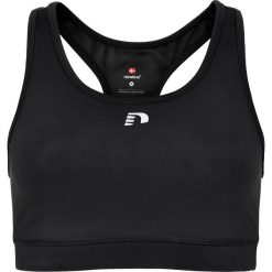 Biustonosz dla kobiet Newline essential top. Czarne biustonosze sportowe Newline, bez wzorów, do biegania. Za 140.00 zł.