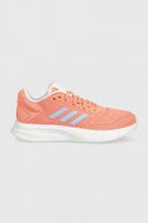 Adidas Performance buty do biegania Duramo 10 kolor pomarańczowy. Brązowe buty do biegania adidas Performance, bez wzorów, z materiału, bez zapięcia, do biegania. Za 279.99 zł.
