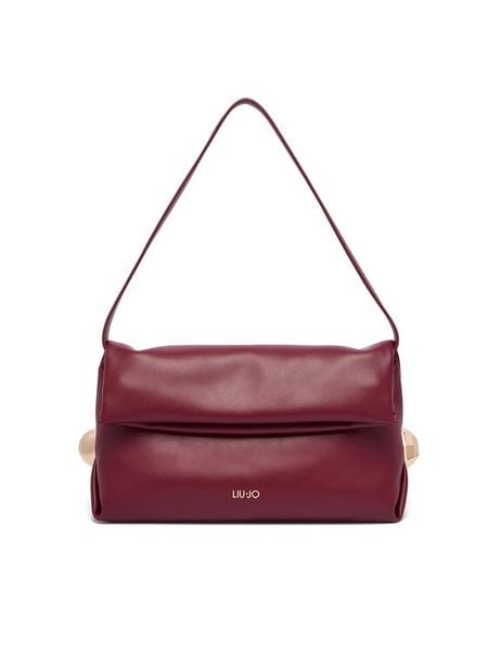 Liu Jo Torebka Riccy AF5097 E0077 Bordowy. Czerwone torebki klasyczne Liu Jo, bez wzorów, ze skóry, bez dodatków. Za 629.99 zł.