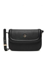 Beverly Hills Polo Club Torebka C-BHPC-L-005-08 Czarny. Czarne listonoszki Beverly Hills Polo Club, bez wzorów, z materiału, bez dodatków. Za 159.99 zł.