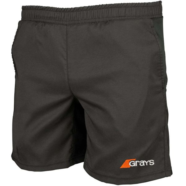 Szorty dla dzieci Grays Hockey Axis. Czarne szorty GRAYS, bez wzorów, młodzieżowe. Za 213.00 zł.