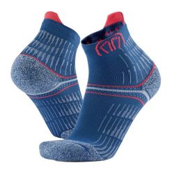 Skarpety do biegania kobieta Sidas Run Anatomic Comfort Lady wysokosc kostki. Czerwone skarpetki SIDAS, bez wzorów. Za 99.00 zł.