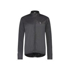 Kurtka przeciwdeszczowa BBB BaseShield. Czarne kurtki BBB CYCLING, bez wzorów, bez kaptura, rowerowe. Za 199.90 zł.