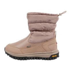 Buty śniegowce Colmar Warmer 2 Mono 169 beżowy. Brązowe śniegowce bez wzorów, z gumy, bez zapięcia. Za 518.78 zł.