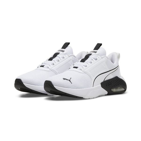 Buty do biegania X-Cell Nova FS PUMA. Białe buty do biegania Puma, bez wzorów, z gumy, bez zapięcia, do biegania. Za 317.75 zł.