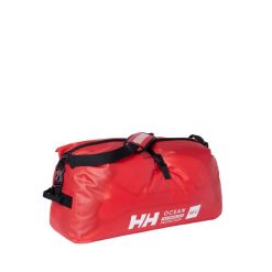 Torba Helly Hansen Offshore WP Duffel 50L - alert red. Czerwone torby podróżne Helly Hansen, bez wzorów. Za 375.99 zł.
