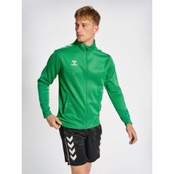 Bluza sportowa dla dorosłych Hummel Core XK Poly Zip Sweat. Szare bluzy bez kaptura Hummel, m, bez wzorów, bez kaptura. Za 161.00 zł.
