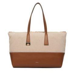 Torebka Furla. Brązowe torebki klasyczne Furla, bez wzorów, klasyczne, bez dodatków. Za 1,479.00 zł.